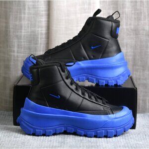 New! Size: 6 Women's Nike Blazer Roam Winterized Boots | Black/Blue | FQ9065-001